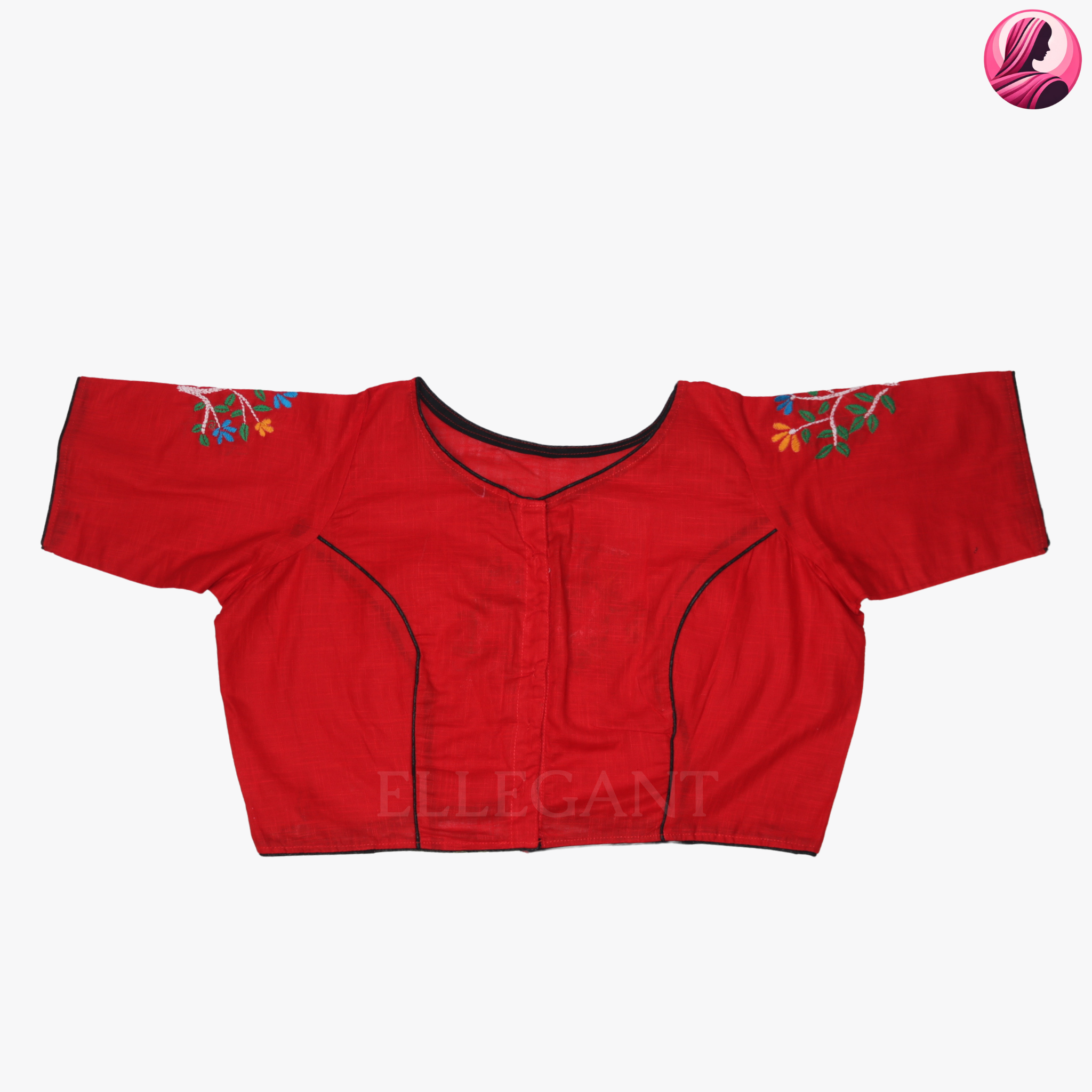 Red Bird of Paradise Blouse